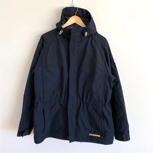 OAKLEY Software Black Winter Ski Snowboard Jacket Mens Sz XL Hooded